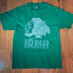 Blackhawks Irish tee